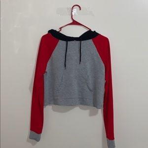 Cropped hoodie